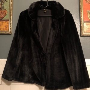 Black Fur Coat
